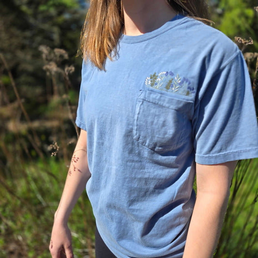 Pocket Tshirt | Floral