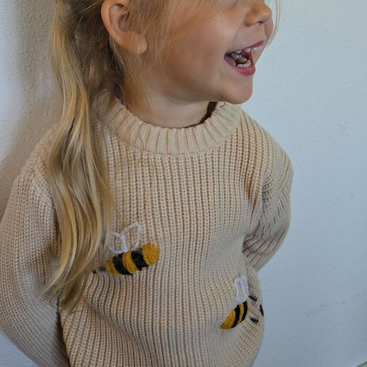 Embroidered Sweater | Bees