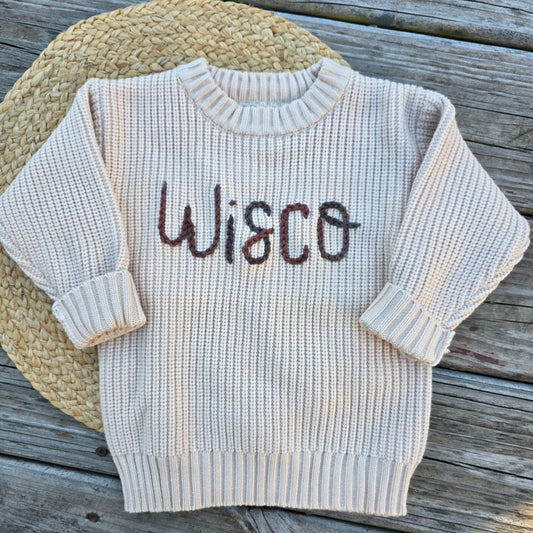 Embroidered Sweater | Wisco
