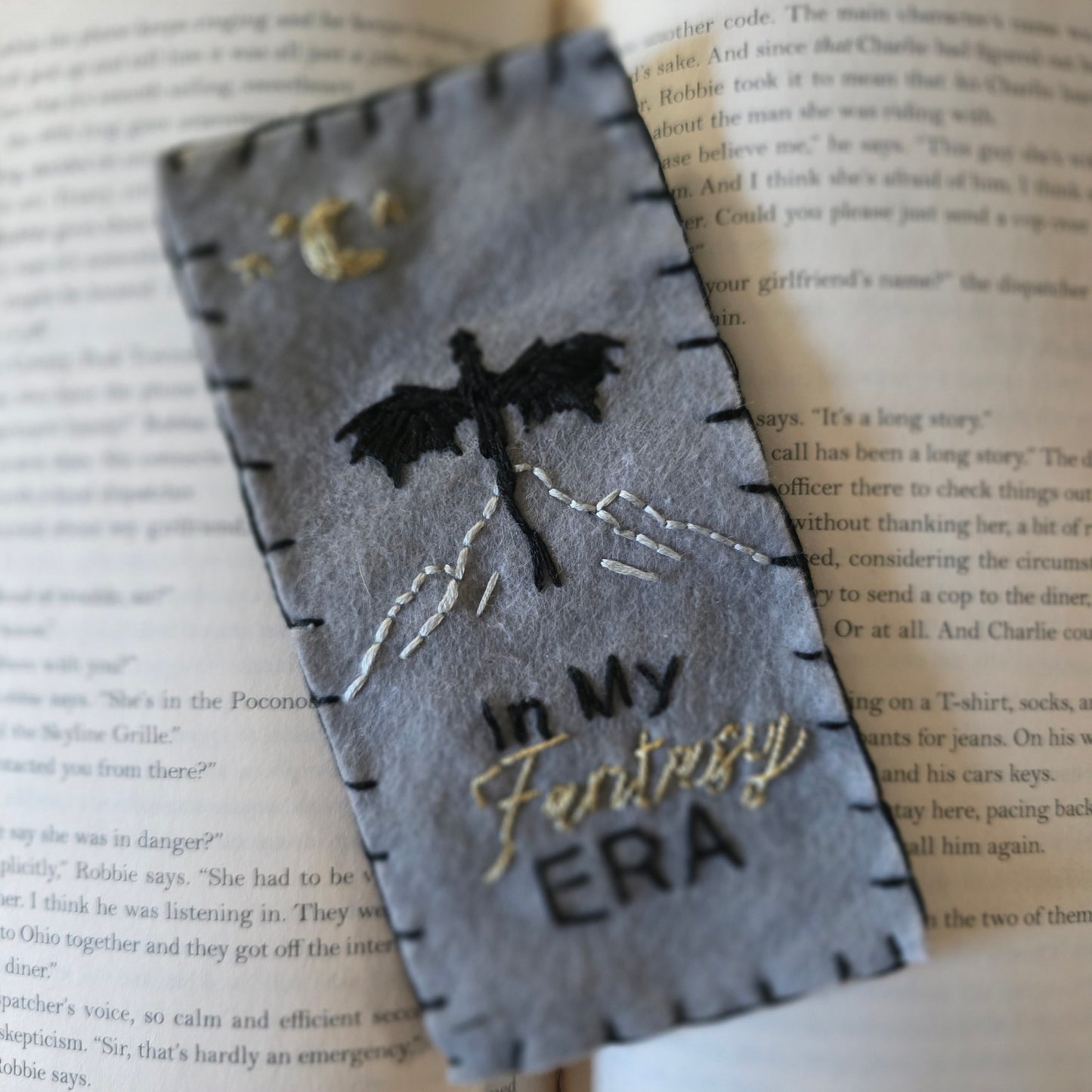 Embroidered Bookmark | Fantasy