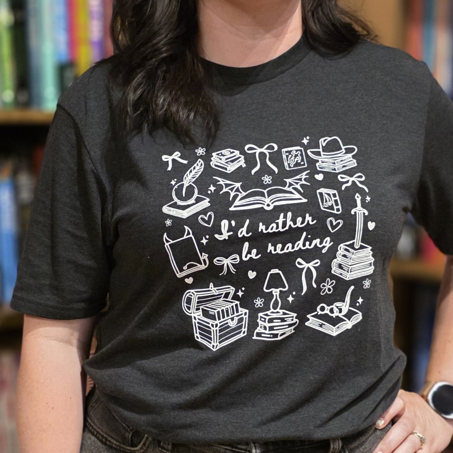 T-Shirt | Rather Be Reading