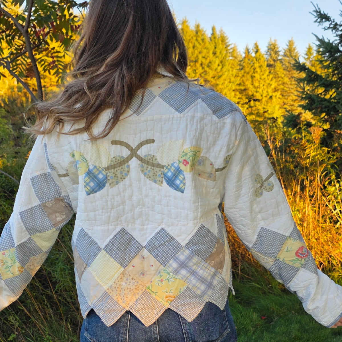 Blue & White Jacket