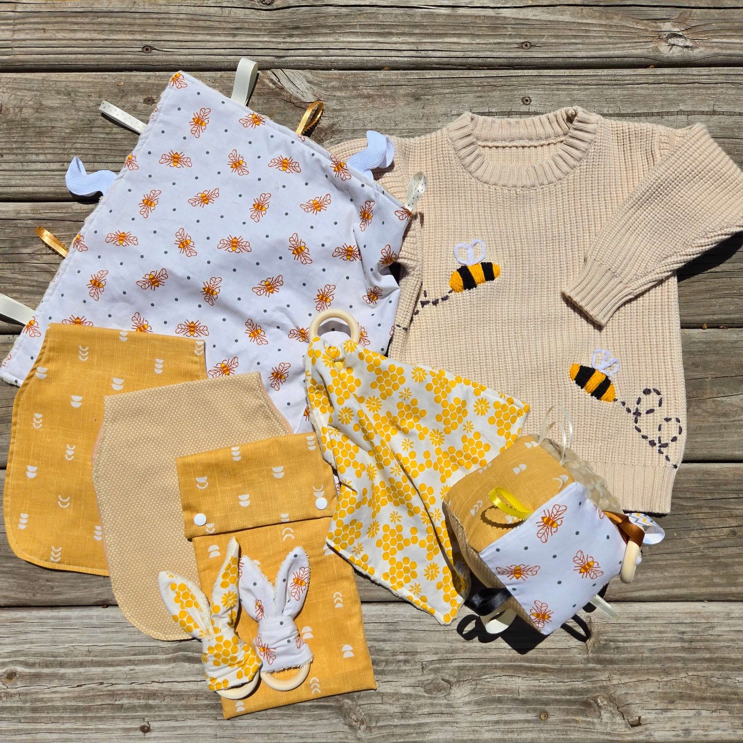 Embroidered Sweater | Bees