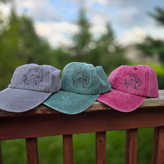 Ponytail Hat | Floral