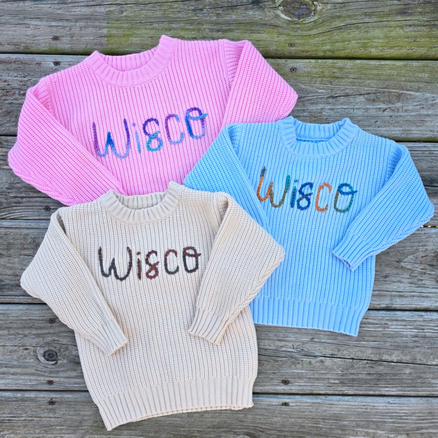 Embroidered Sweater | Wisco