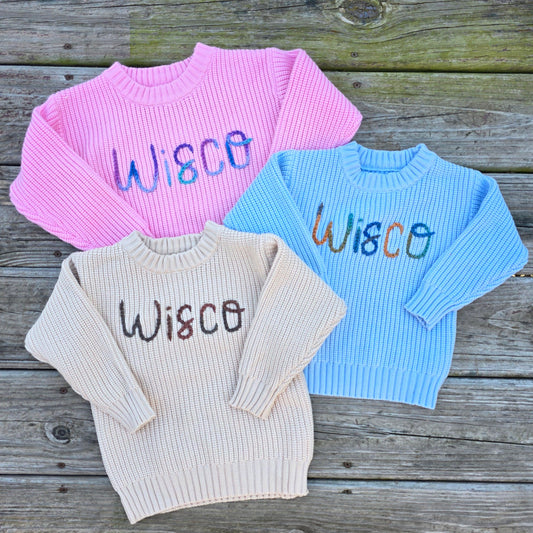 Embroidered Sweater | Wisco