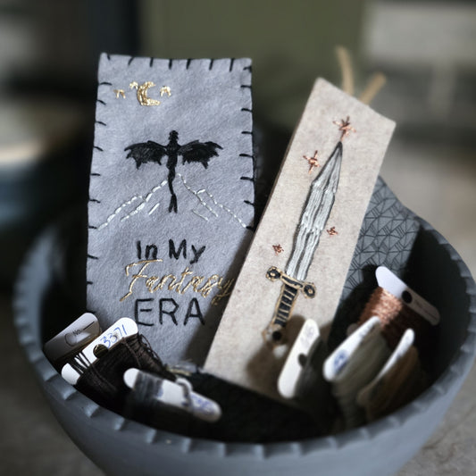 Embroidered Bookmark | Fantasy