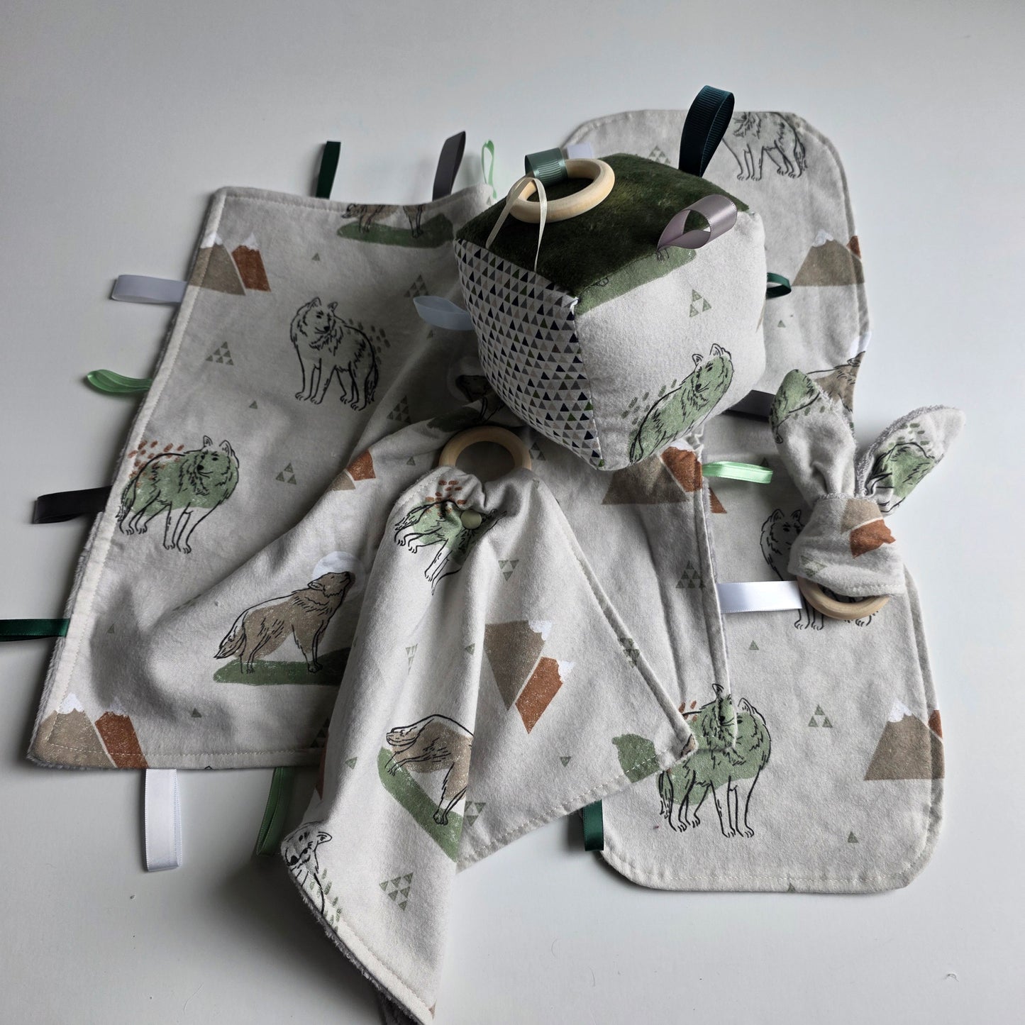 Baby Gift Set | Timber Wolf