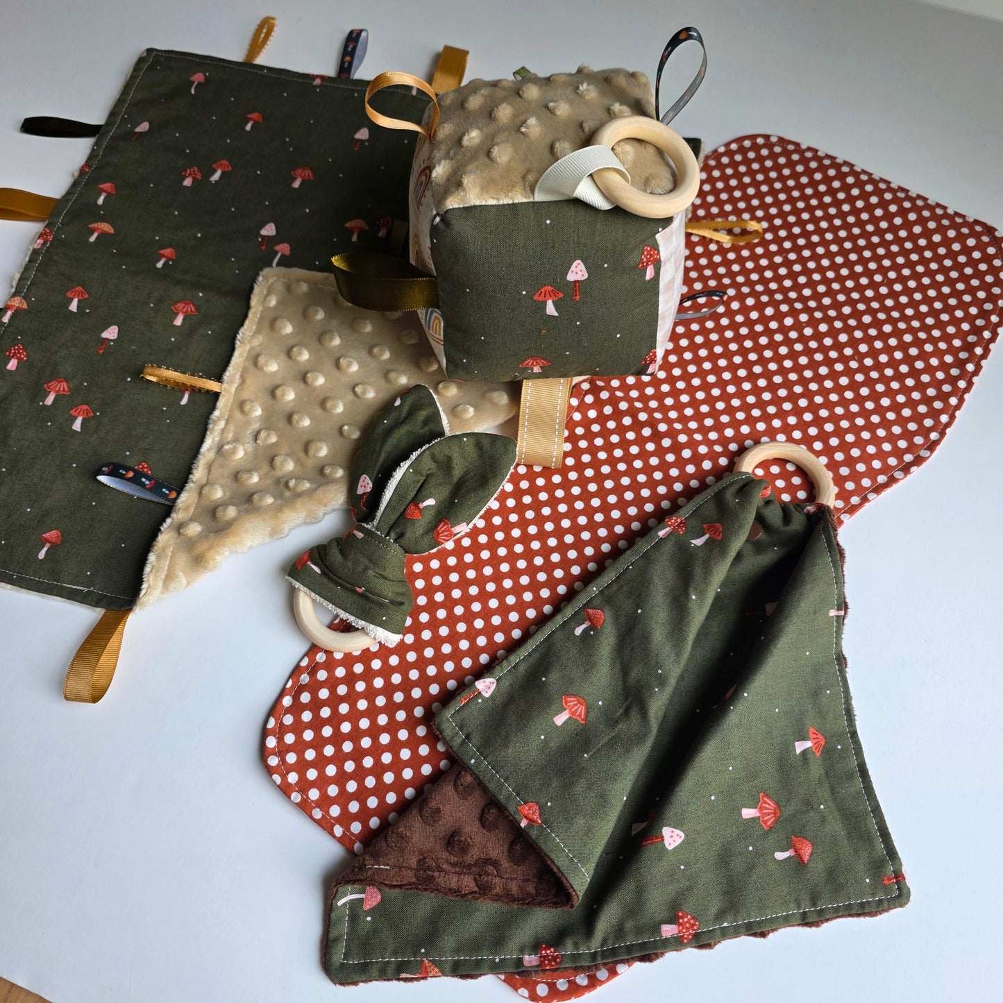 Baby Gift Set | Mossy Mushrooms