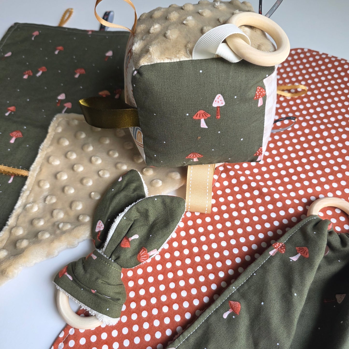 Baby Gift Set | Mossy Mushrooms