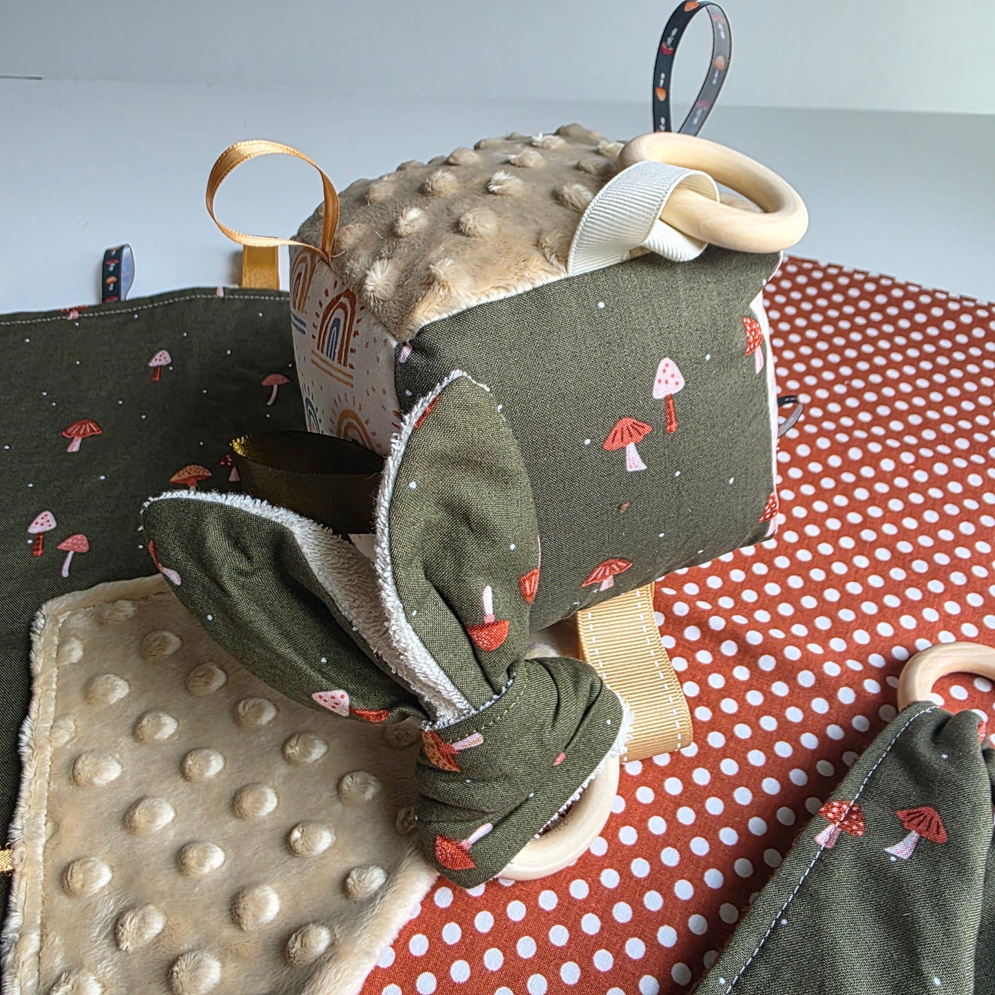 Baby Gift Set | Mossy Mushrooms