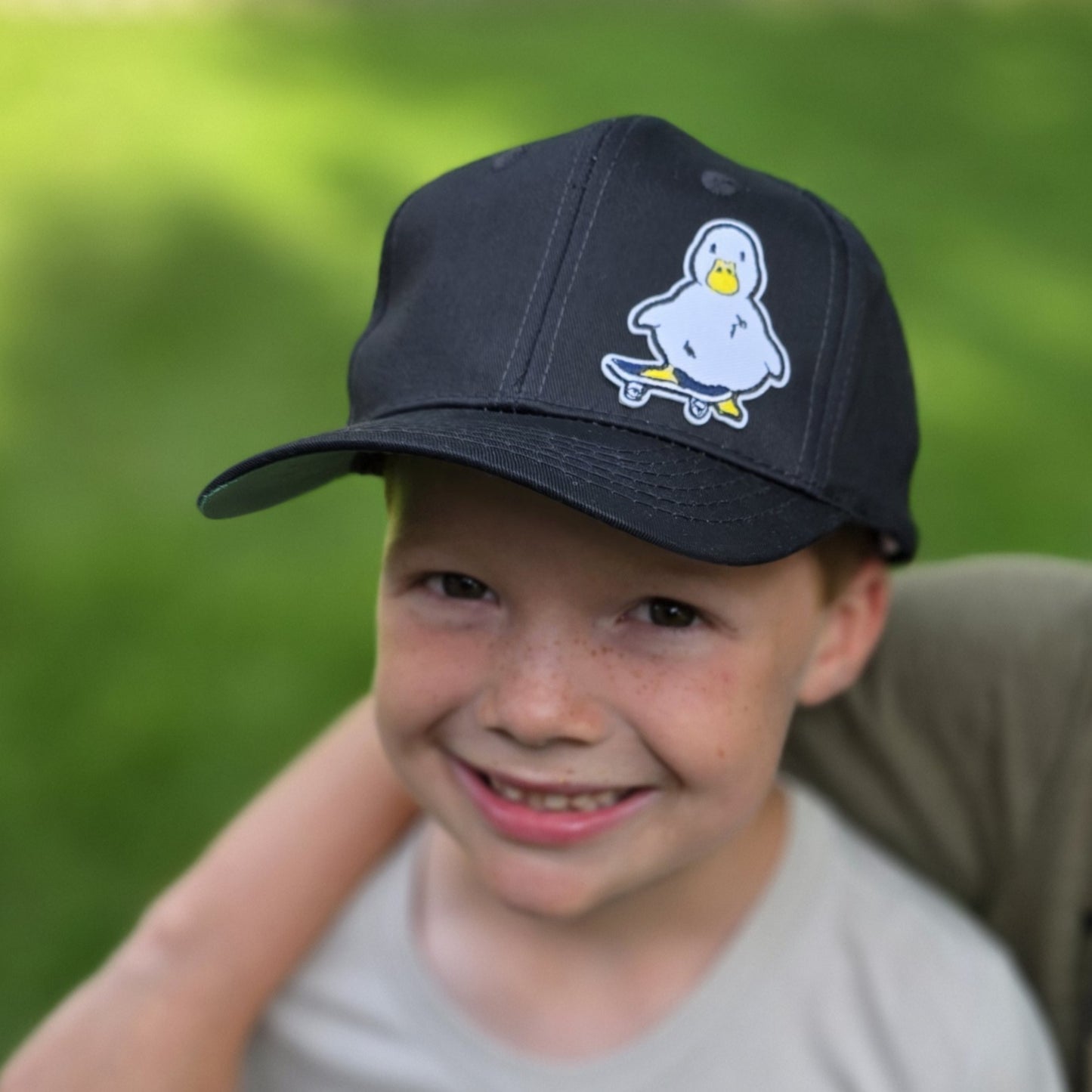 Kids Baseball Hat | Skateboard Duck
