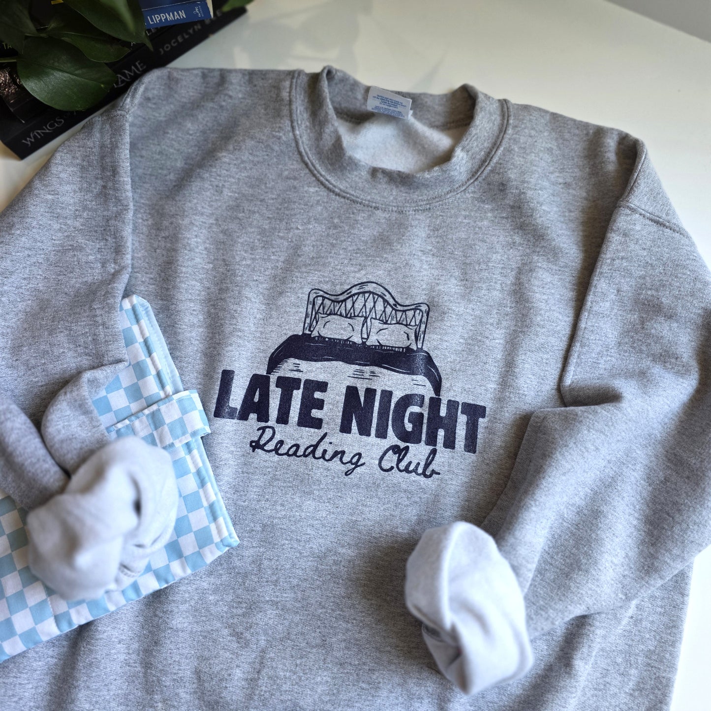 Crewneck Sweatshirt | Late Night Reading Club
