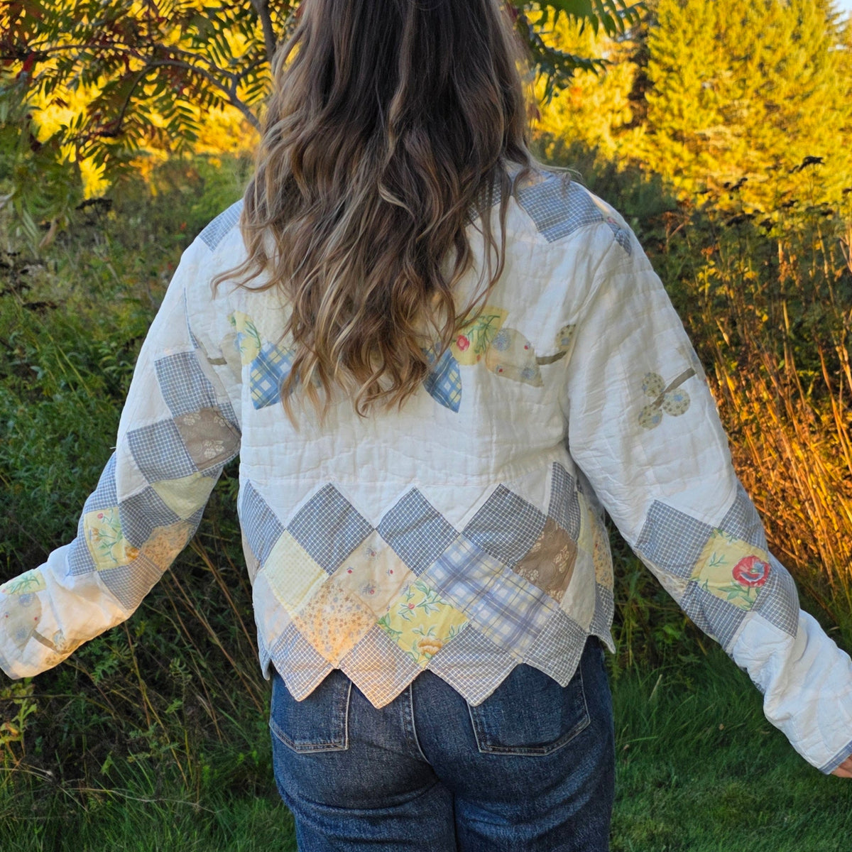 Blue & White Jacket