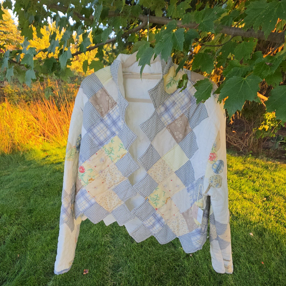 Blue & White Jacket